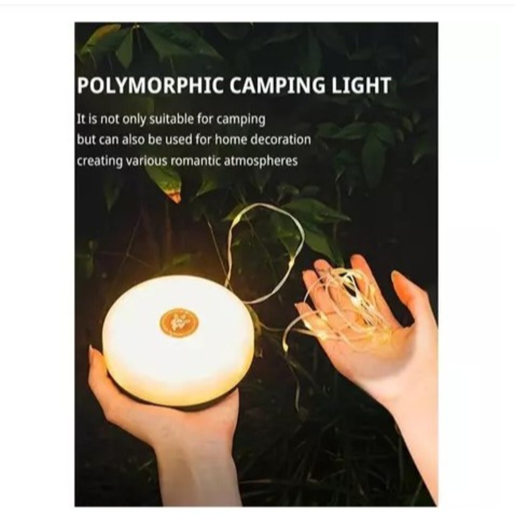 Luzes Para Tenda Multifuncional Com Iluminação Externa em Oferta na Shopee