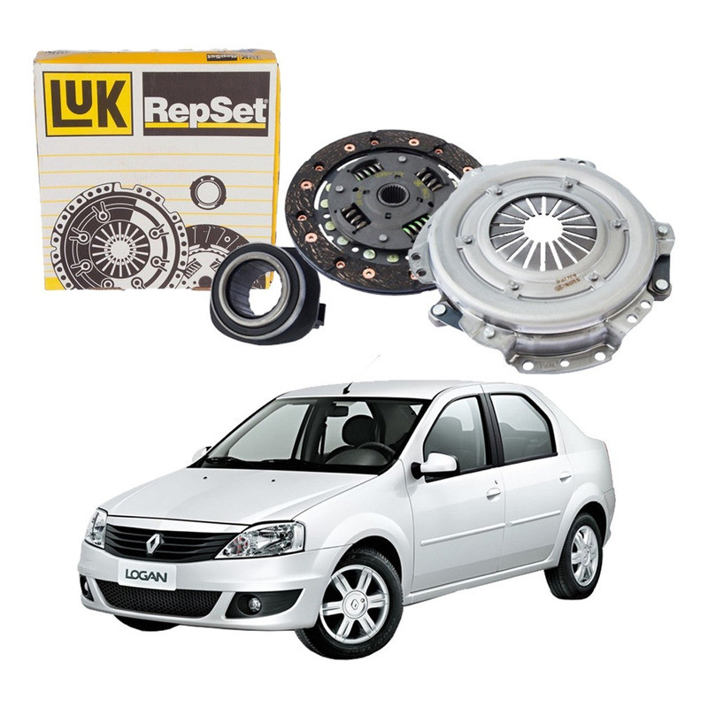 Kit Embreagem Luk Logan 1.0 16v 2008 A 2013 - Spare Parts and Accessories for Vehicles