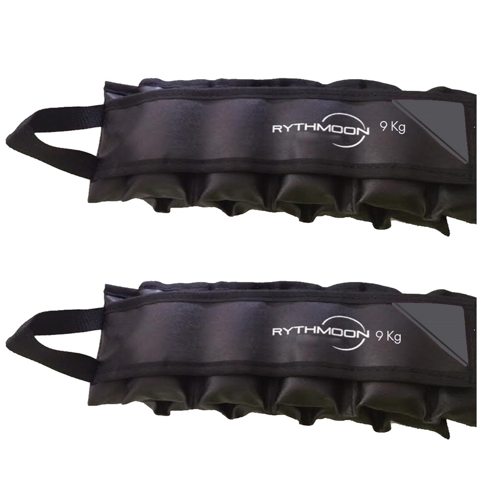 Caneleira 9kg Tornozeleira De Peso Profissional Com Alça