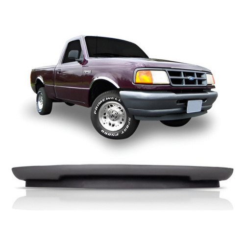 Spoiler Parachoque Dianteiro Ford Ranger 1994 1995 1996 1997 Sem Furo