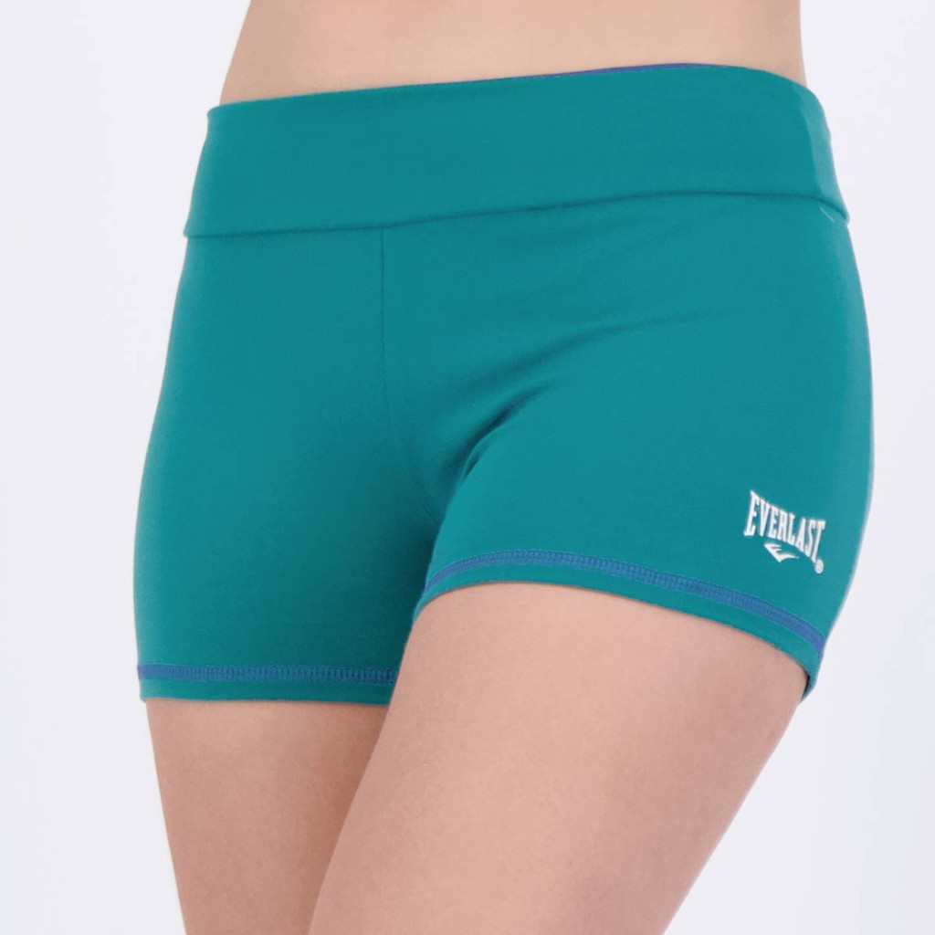 Shorts Everlast Ever Cross Feminino Verde em Oferta na Shopee