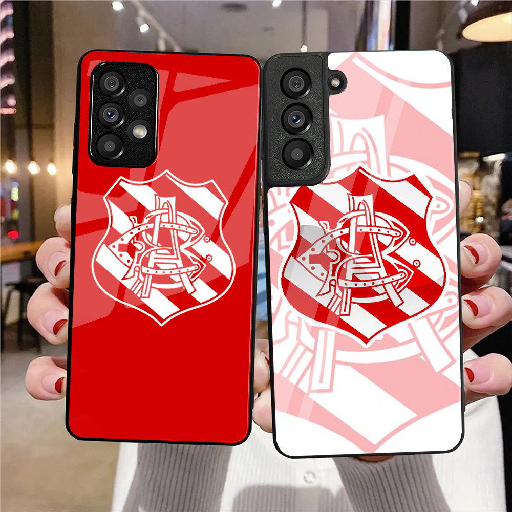 Bangu Atlético Clube 01 Capa De Telefone De Vidro Temperado Para Samsung Galaxy A10 A14 A16 A25 A35 A22 4G A32 A33 A34 A