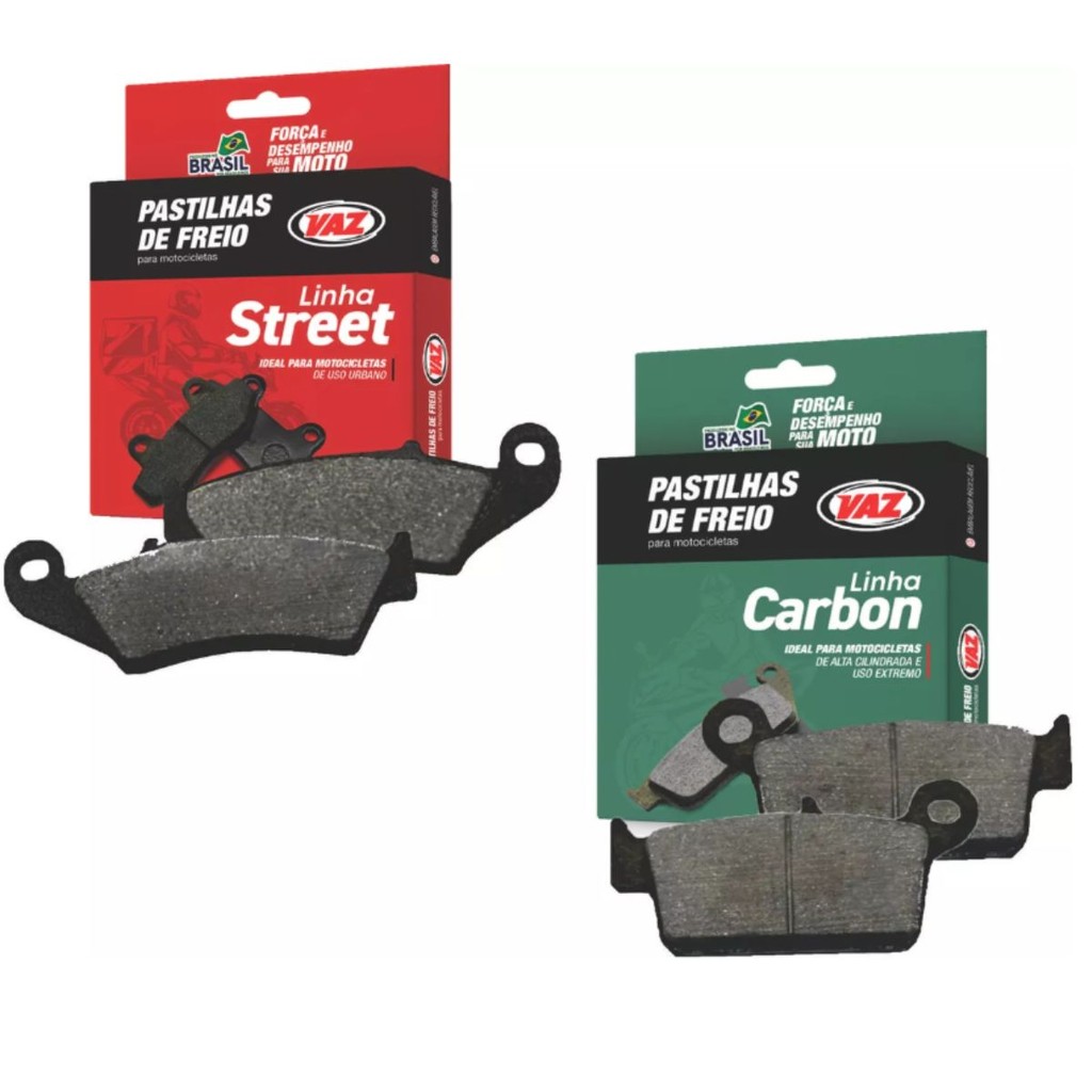 Kit Pastilhas de Freio Xre 300 Sem Abs 2009-2018 Ecopads Vaz em Oferta na Shopee