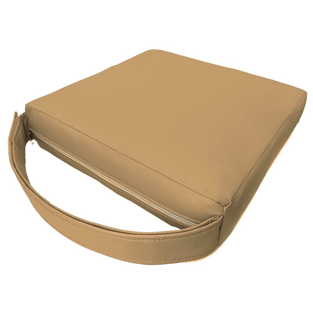 Almofada Criança Elevação Assento Resistente A Agua Infantil Bege Pronta Entrega