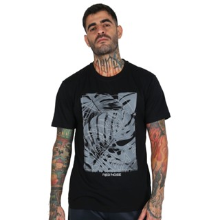 Camiseta Red Nose Folhas em Oferta na Shopee