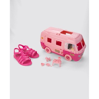 Combo: Sandália Feminina Infantil Grendene Kids com Acessório Barbie Road Trip em Oferta na Shopee