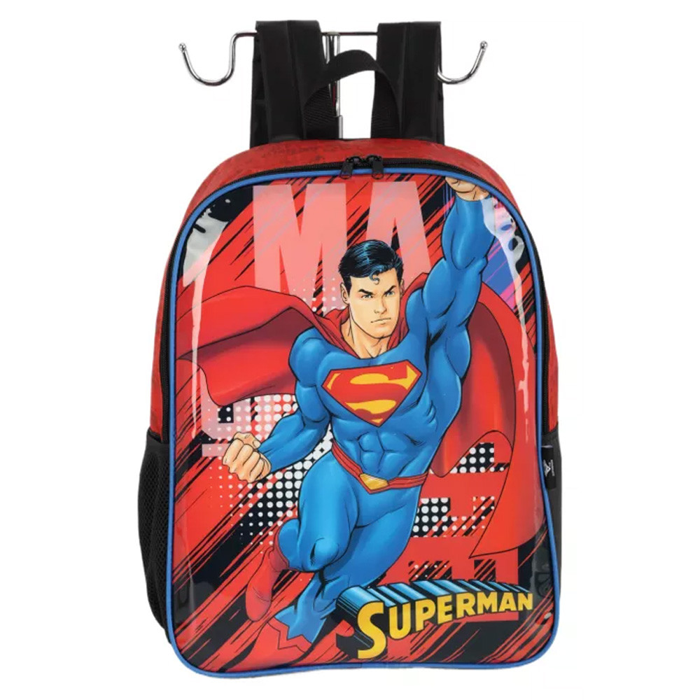 Mochila De Costas Escolar Infantil Super Man DC Universe em Oferta na Shopee