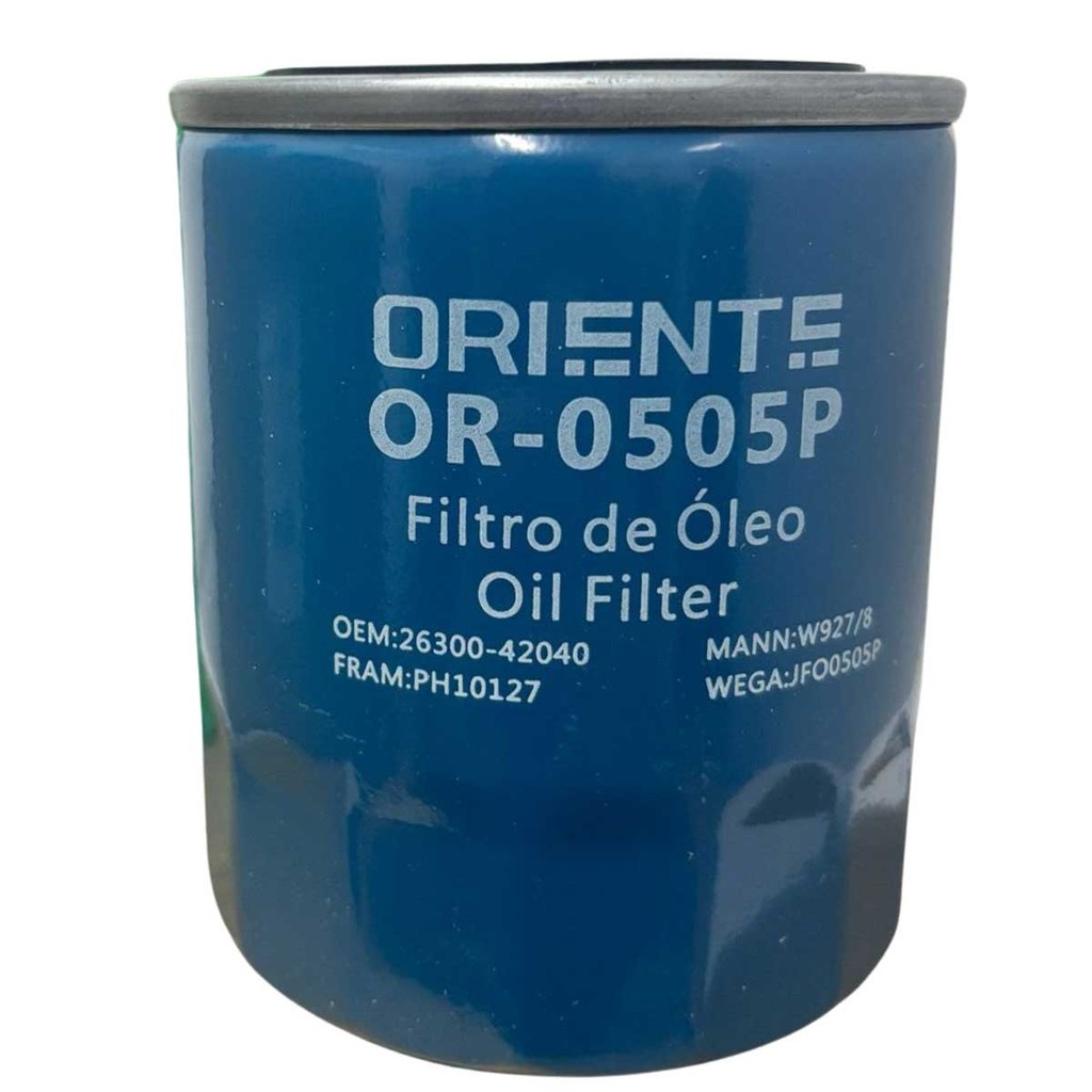 Filtro de Óleo Hyundai HR/ Kia Bongo 2.5 16V 2005 Á 2017 OR0505 em Oferta na Shopee