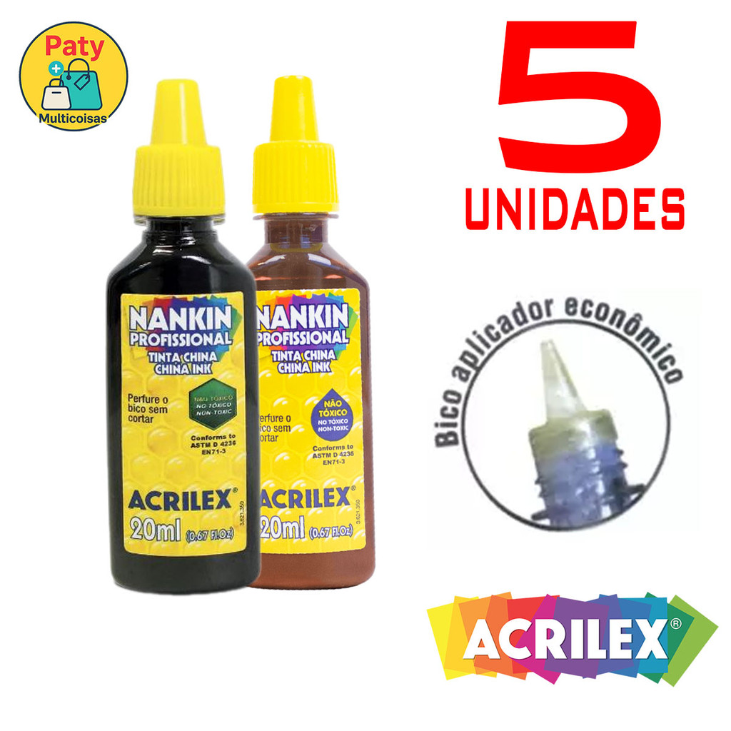 Nanquim Preto Acrilex: Onde Comprar | BuscaProdutos