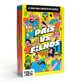 Jogo Pais vs Filhos -  Corneta Jogos | Jogo Interativo com Perguntas, Desafios e Conexões Incríveis