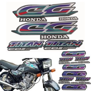 Kit Adesivos Cg 125 Titan 125 1995 Até 1997 Cinza em Oferta na Shopee