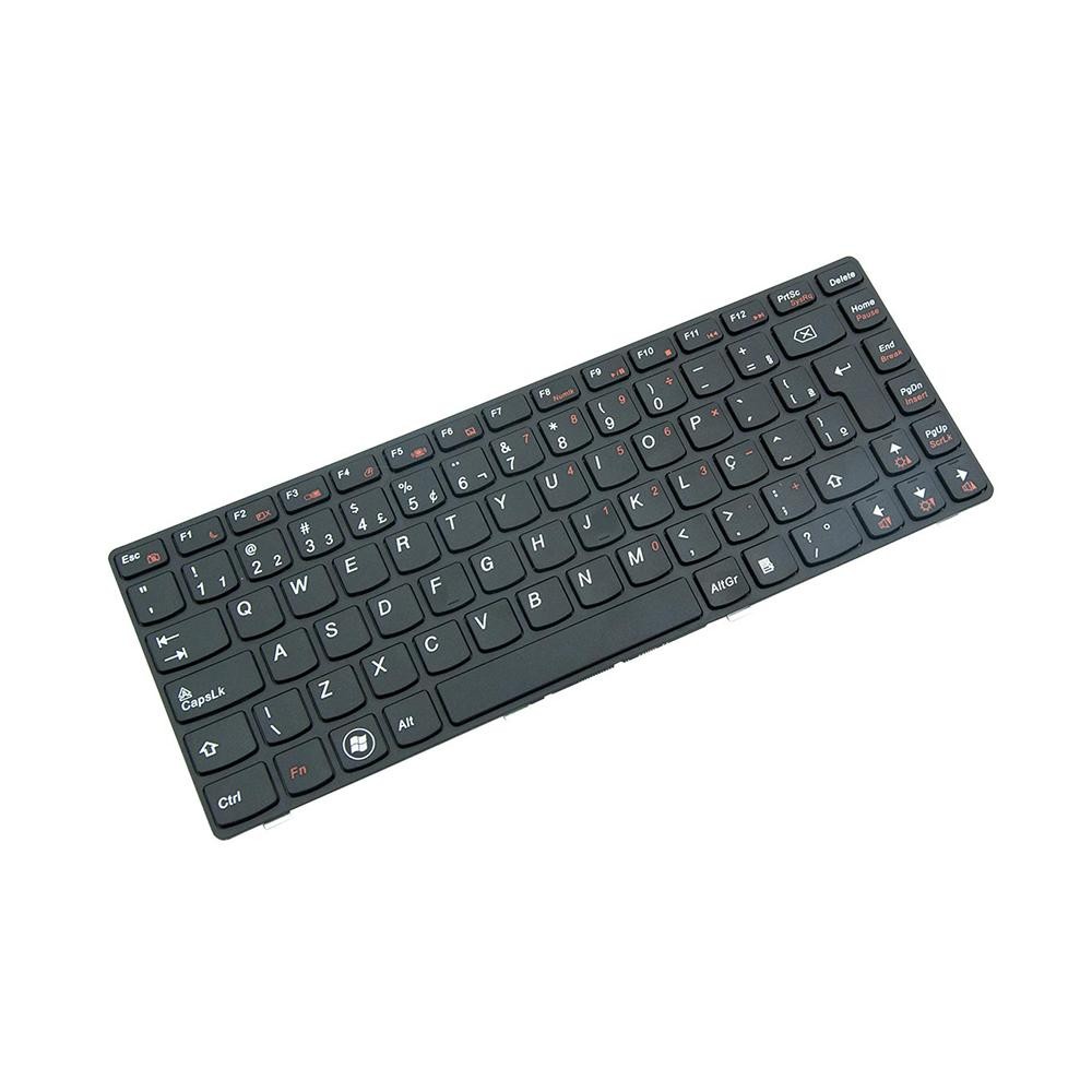 Teclado para Notebook Lenovo Part Number T2T7-BRA | Preto ABNT2 - Computers & Accessories