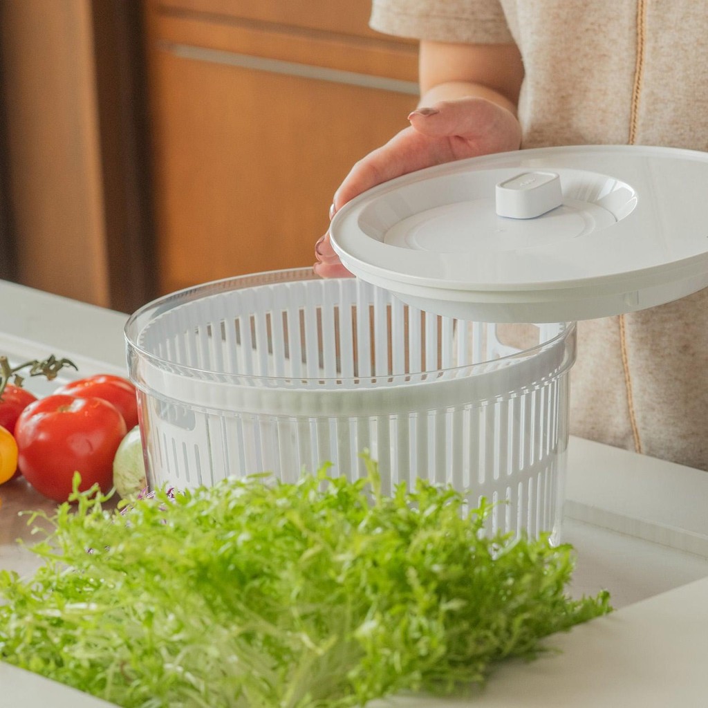 Secador de saladas Ou 5,5L Linha Clear Fresh em Oferta na Shopee