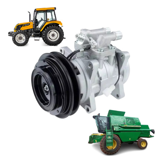 Compressor Ar 10p15 Valtra 110/180 Colheitadeira 1450/1550 em Oferta na Shopee