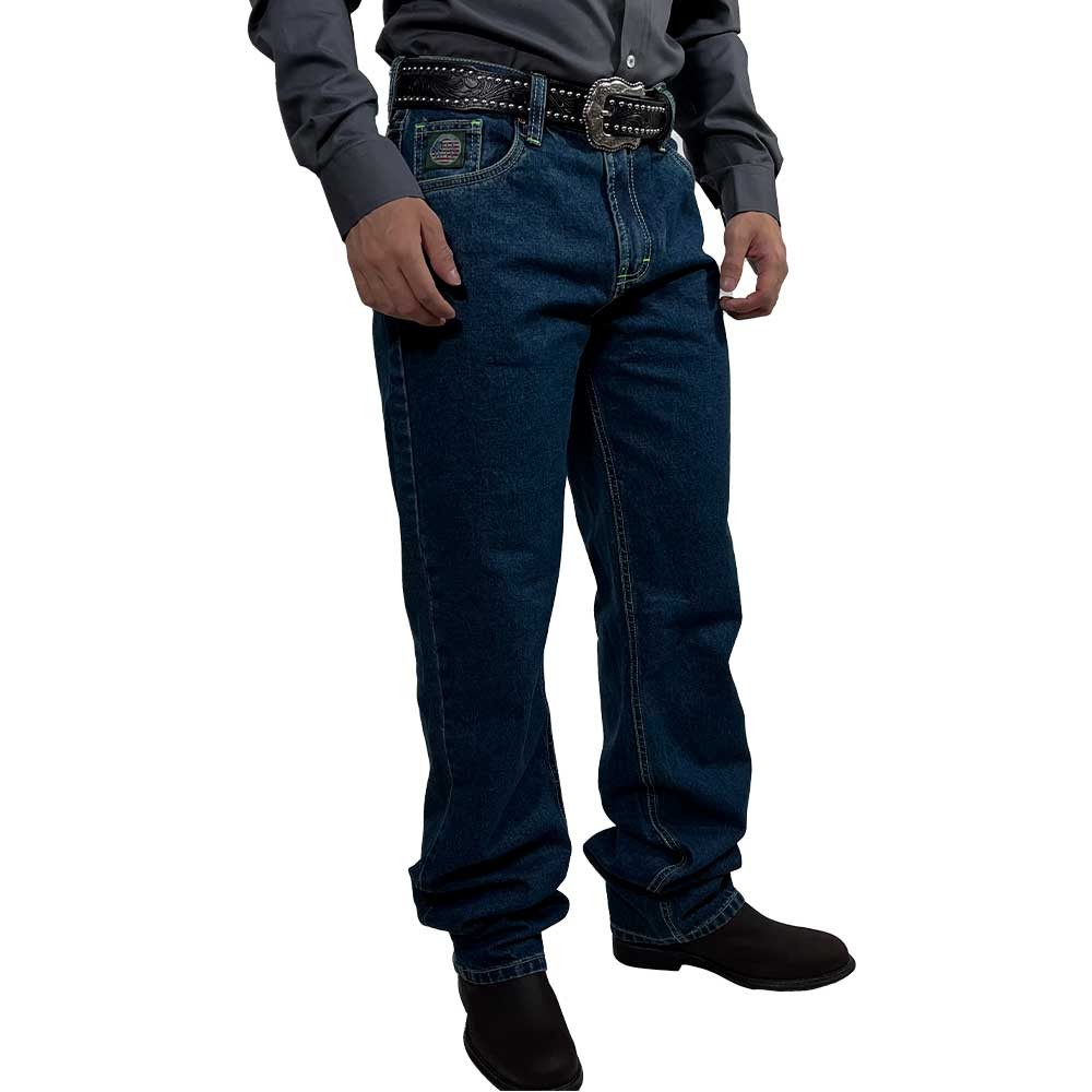 Calca Bill Way Masculina Bordada Verde Limao