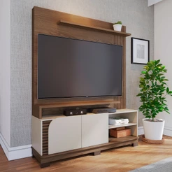 Estante para TV Até 65 Polegadas Boss 2 Portas 1500 - Pnr Móveis