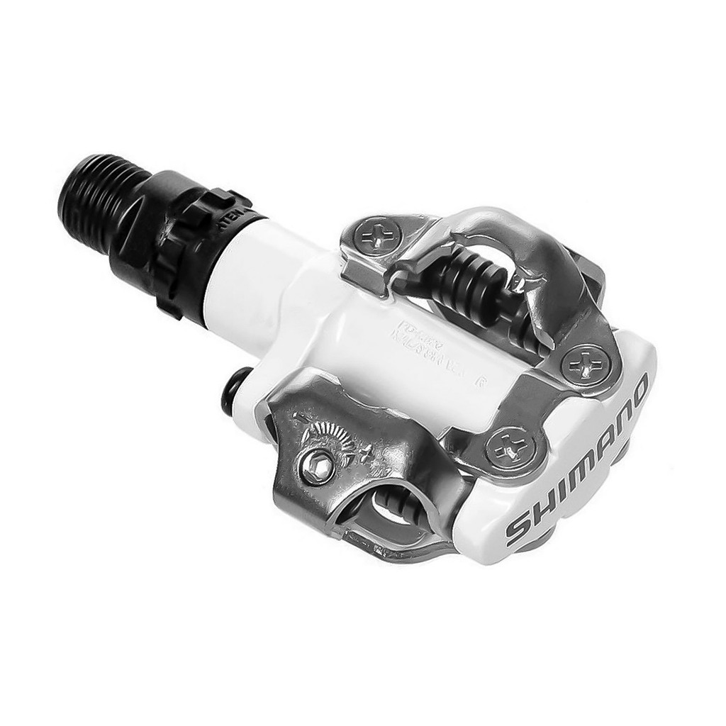 PEDAL 9/16 CLIP SHIMANO DEORE M520 C/ TACOS SH51 (EPDM520L) - Sports & Outdoors