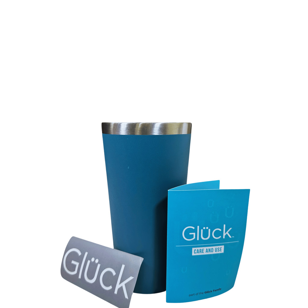 Copo Térmico Glück Sleek 473ml - Night Blue | Elegância, Desempenho e Sustentabilidade em Um Só Produto