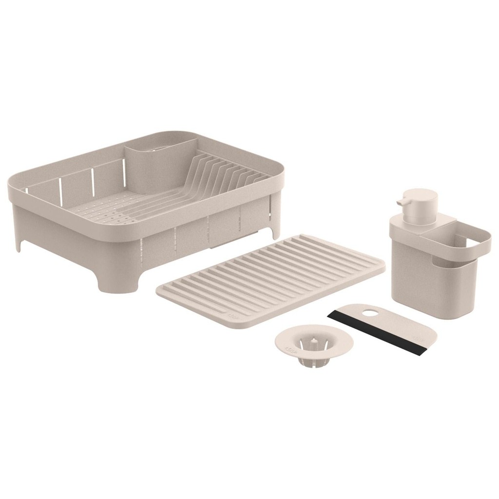 Kit organize sua pia Ou 5 peças Linha Trium - Bege em Oferta na Shopee