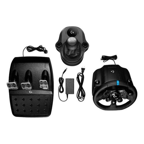 Volante Gamer PC PS5 PS4 com Pedais e Câmbio Profissional