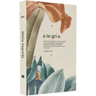 Bíblia Sagrada Alegria | ACF | Letra Normal | Capa Dura em Oferta na Shopee