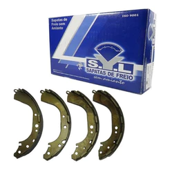 Sapata Lona De Freio Traseiro Gm Celta Prism Ford Ka Fiesta