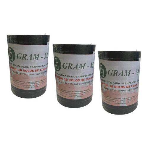 Fita Para Alceador Plástico Reciclado 11mmx30mt Kit 30 Rolos