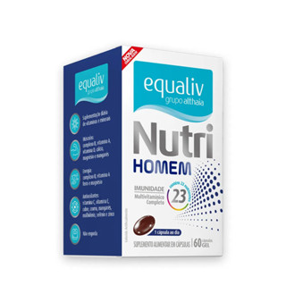 Nutri Homem - 60 Capsulas - Equaliv em Oferta na Shopee
