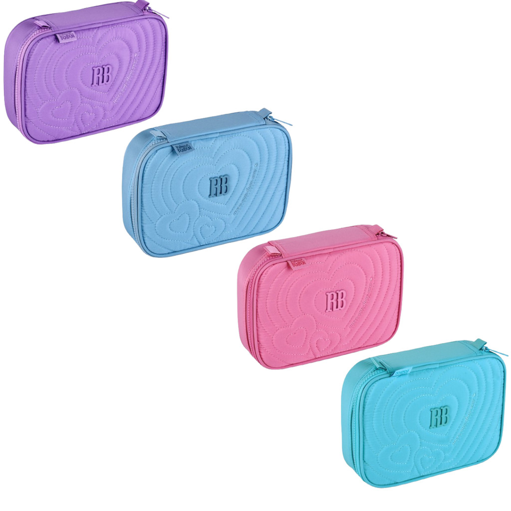 Estojo Infantil Com 01 Bolso Feminino Rebecca Bonbon Coraçâo - Clio Style em Oferta na Shopee