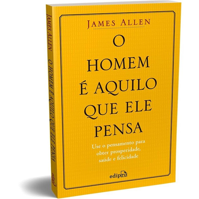 O Livro Que Influenciou Dale Carnegie - Use O Pensamento Para Obter Prosperidade Saúde E Felicidade Com este Livro em Oferta na Shopee