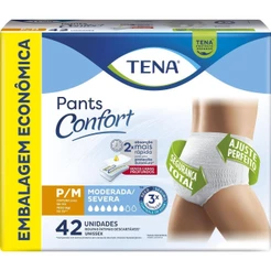 Roupa Íntima Tena Pants Confort P/M 42 Unidades