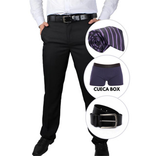 Calça Social Masculina Oxford Tradiconal Casual + Brinde em Oferta na Shopee