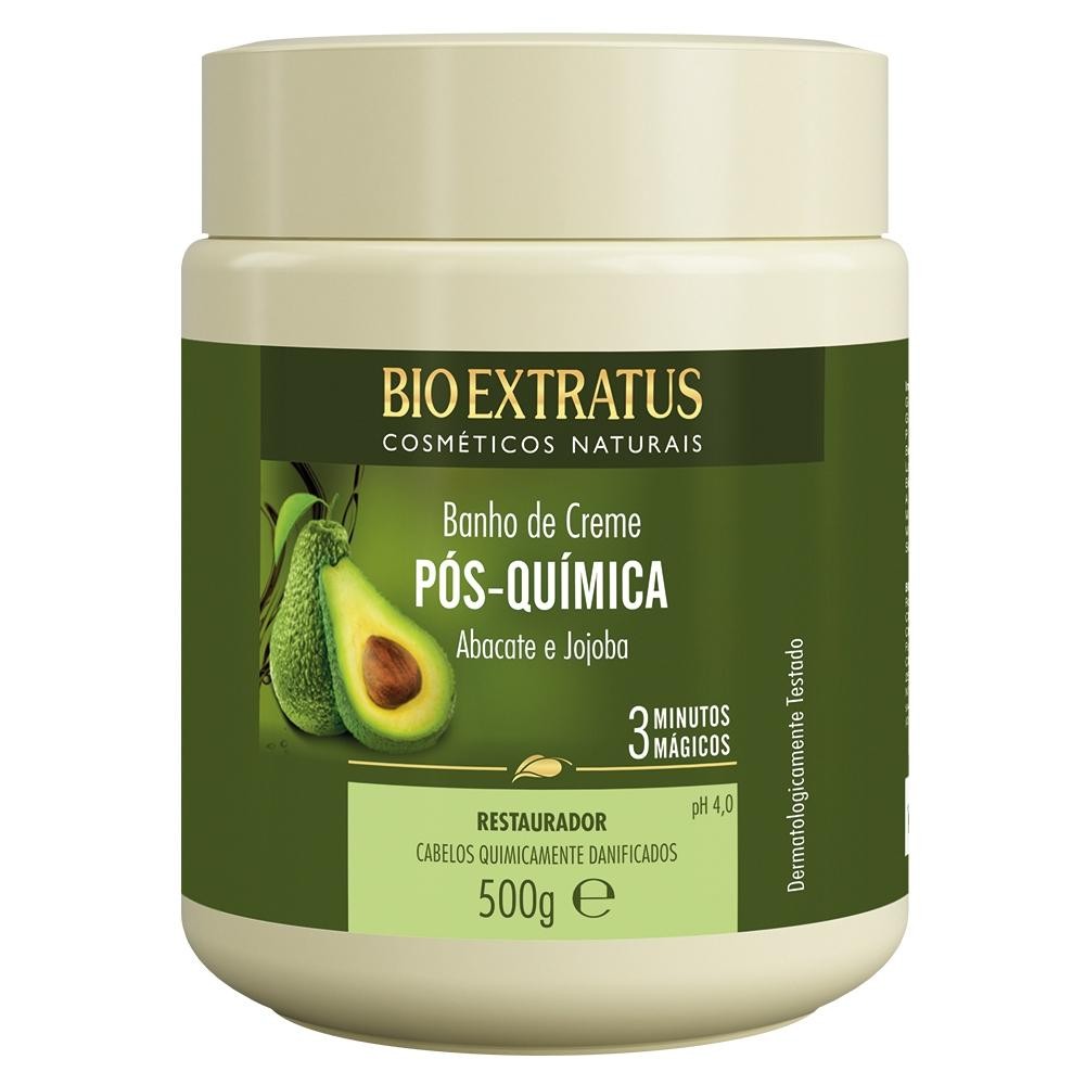 Banho De Creme Bio Extratus Pós-Química 500g em Oferta na Shopee