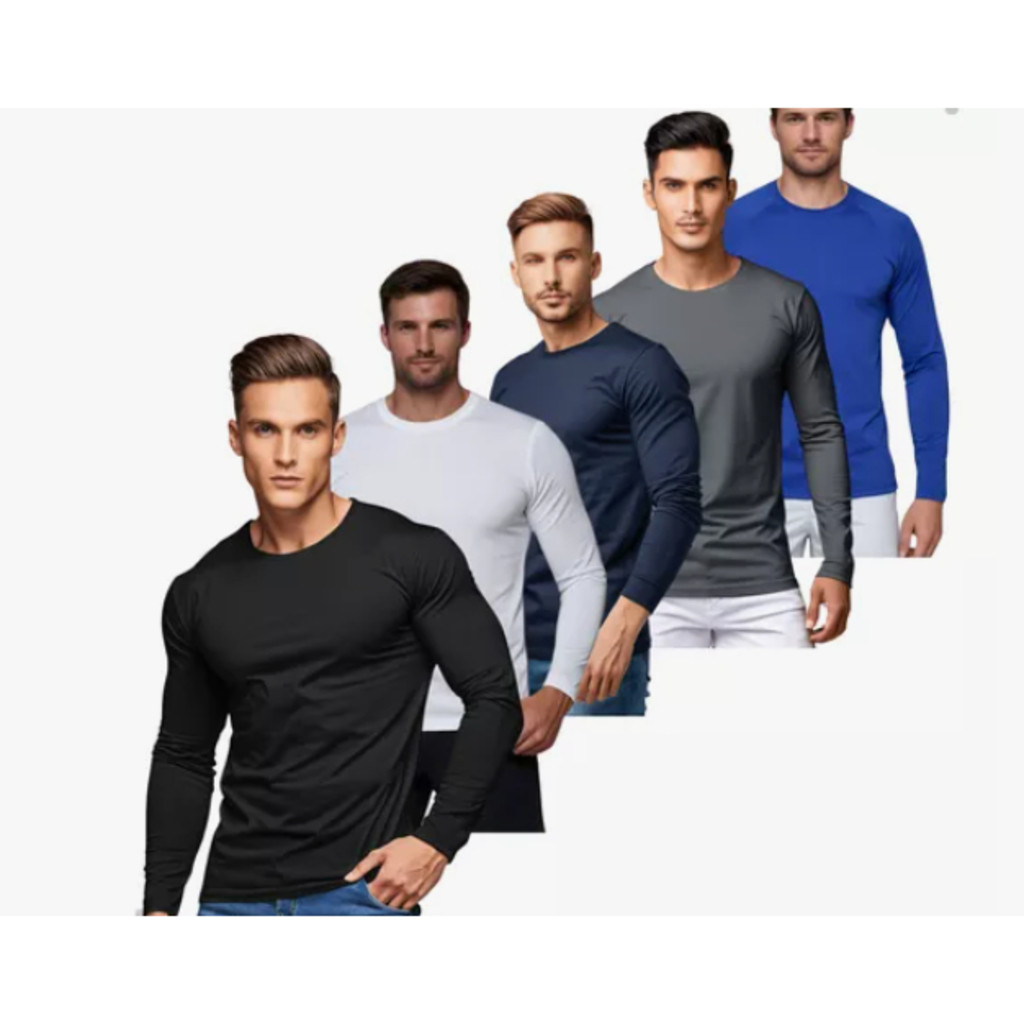 Blusa Feminina e Blusa Masculina Térmica Peluciada Segunda Pele Manga Longa Peluciada Inverno