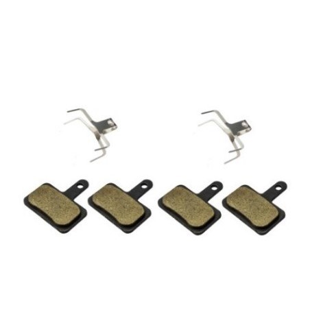 Pastilha Freio Gta - Tipo Shimano M395 M446 - 2 Par + Mola em Oferta na Shopee