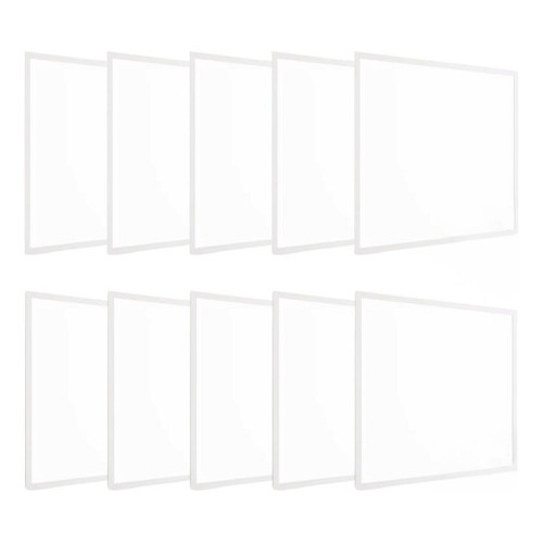 Kit 10 Painel Led Quadrado Embutir 48w 60x60 - Bivolt