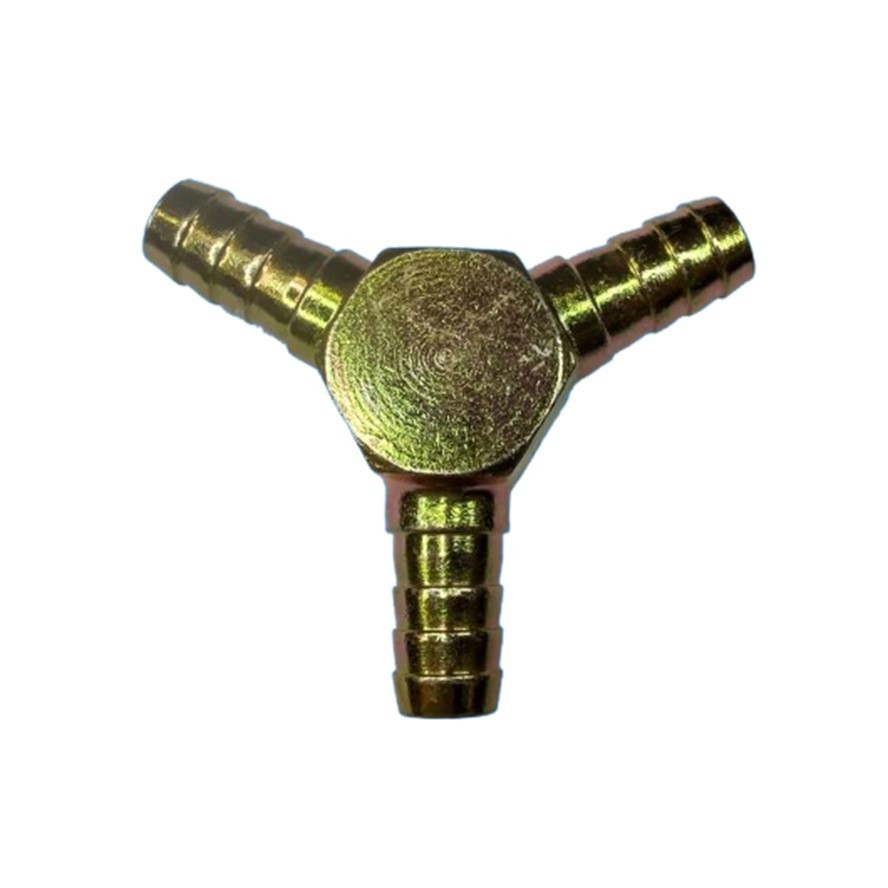 Conexão Truck Espiga Tripla/Emenda De 3/16 (6,3MM) em Latão