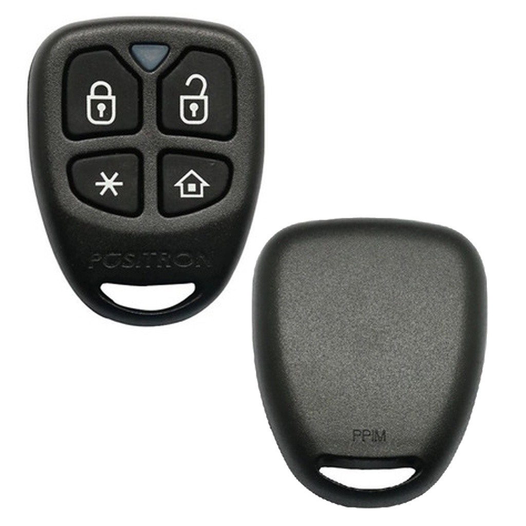 Controle Pósitron Flex 52 4 Botões Anticlonagem 290 293 300 330 360 LED Vermelho Longo Alcance Bateria Inclusa