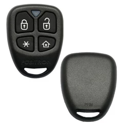 Controle Pósitron Flex 52 4 Botões Anticlonagem 290 293 300 330 360 LED Vermelho Longo Alcance Bateria Inclusa