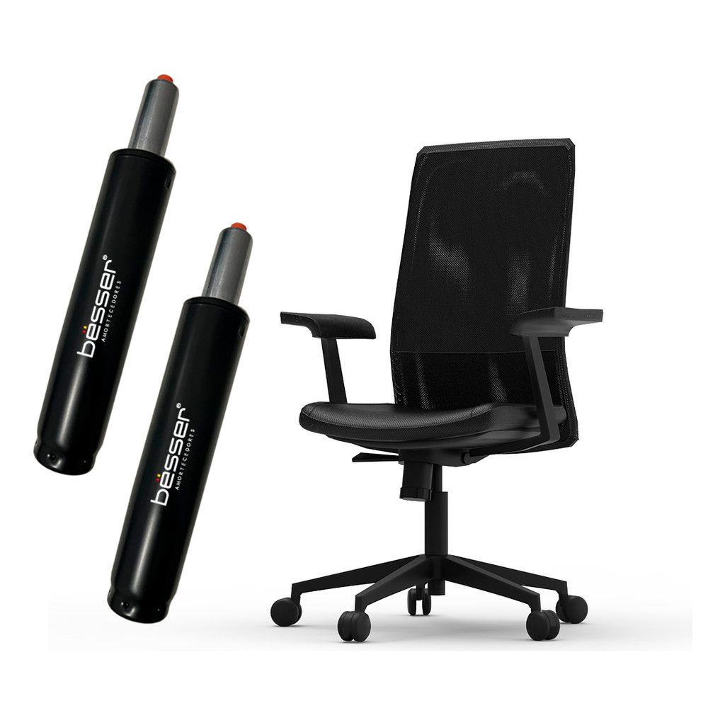 Pistão Universal A Gás Classe 3 120mm 150kg P/ Cadeira Gamer Amortecedor Cadeira Classe 3