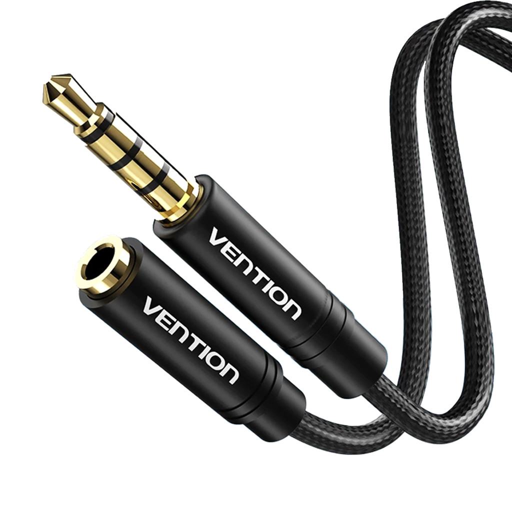 Cabo extensor P3 Macho p/ P3 fêmea Fone Microfone Lapela 3m
