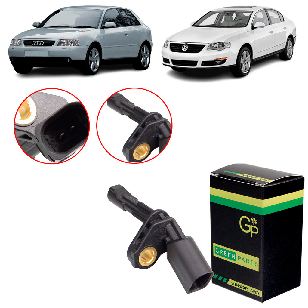Sensor ABS Traseiro Direito Audi A3 TT Após 2005/ Volkswagen Passat Jetta Tiguan