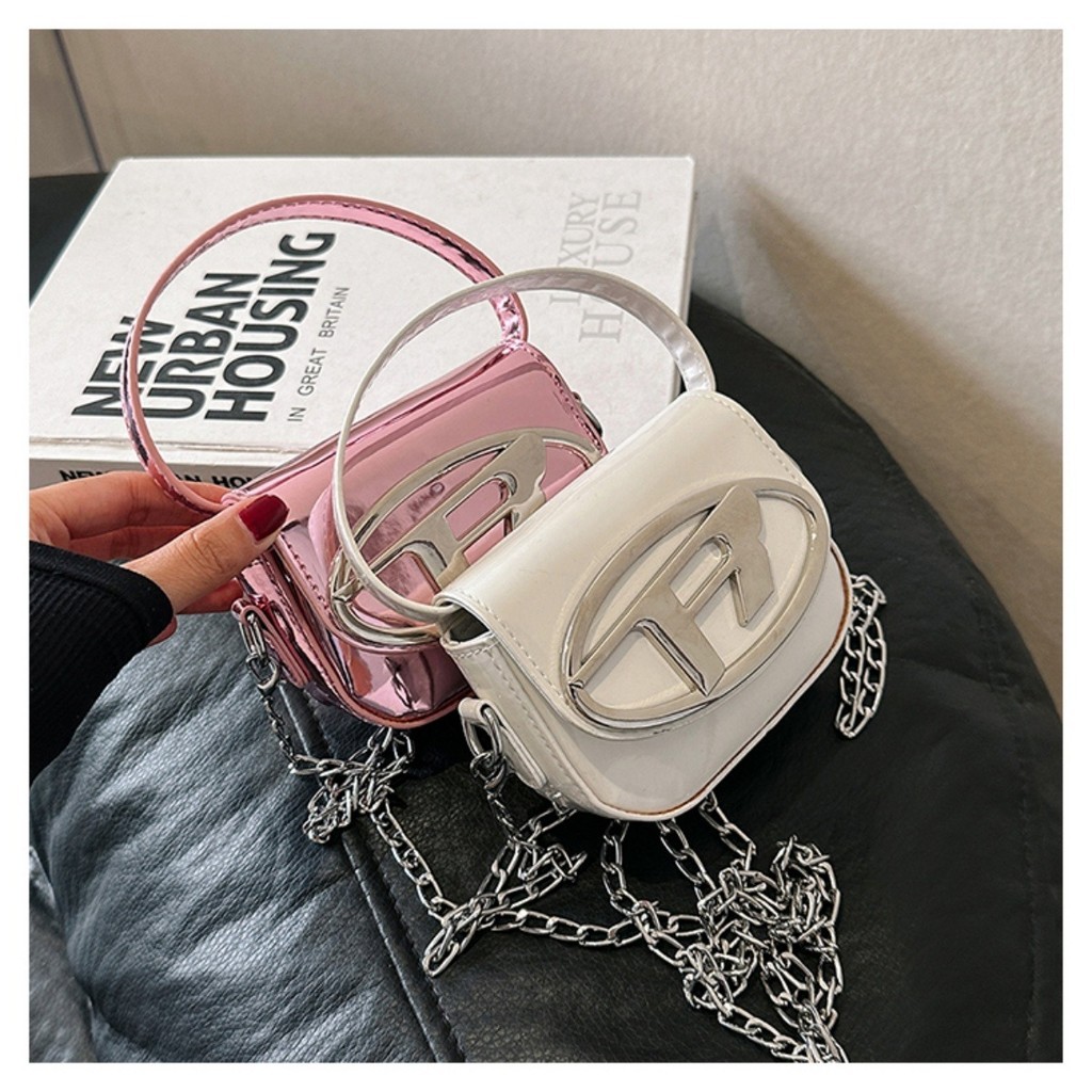 Mini Bag De Moda Corpo Cruzado Ombro Casual De Corrente Feminina E Menina bosco em Oferta na Shopee