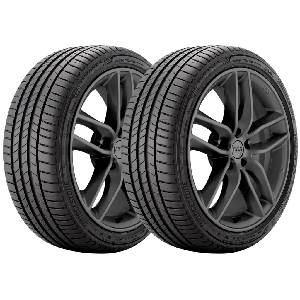 Kit 2 Pneus Aro 17 205/55R17 Bridgestone Turanza T005 91V