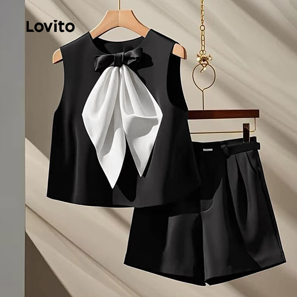 Lovito Tops Ou Calças Simples E Elegantes Para Mulheres L132ED169 - Women Clothes