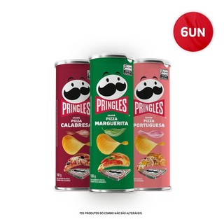 Combo Batata Frita Pringles® Pizza Sabores Sortidos 6 unidades em Oferta na Shopee