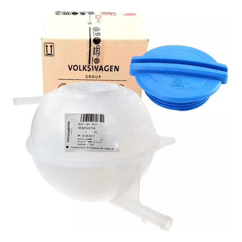 Reservatorio Agua Radiador Com Tampa Gol Voyage Fox G5 G6 em Oferta na Shopee