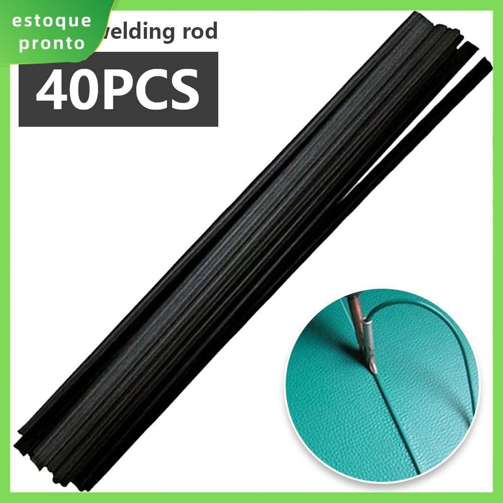 Hastes De Solda De Plástico , 40 Peças , 20cm , Tiras Polipropileno Preto , Ferramentas De Reparo De Para-Choque De Carr em Oferta na Shopee