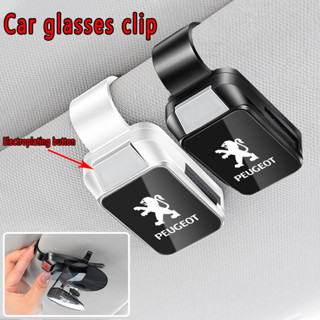 Peugeot Novo Criativo Personalizado Carro Óculos de Sol Clipe Peugeot 206 208 207 307 308 2008 3008 508 408 5008 406 em Oferta na Shopee