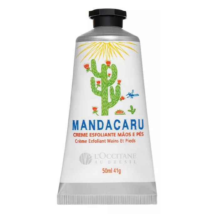 Creme Esfoliante Mãos e Pés Mandacaru 50ml - Beauty